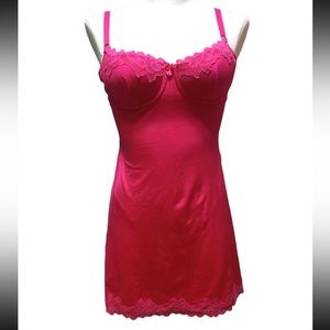 Lingerie chemise w built in bra sleepwear